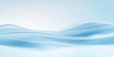 A serene and calming background featuring soft blue waves, perfect for relaxation or soothing design projects.