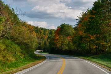 Fall Foliage Road