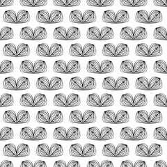 Modern abstract seamless pattern. Creative minimalist art background. Good for textile design, wrapping paper, wallpaper.