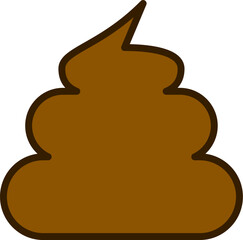 うんこ　シンプル　アイコン