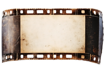 Retro Old Film Strip for Authentic Cinematic Look