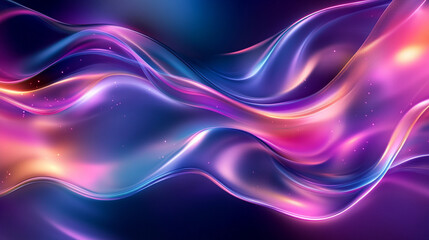 Naklejka premium abstract background with glowing lines