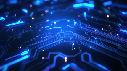 Obraz premium Abstract Circuitry Design