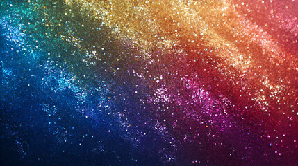 Fototapeta premium colorful glitter vintage lights background , glitter vintage lights background. silver, blue and gold , lavish glitter luxury background , Rainbow of lights glitter 