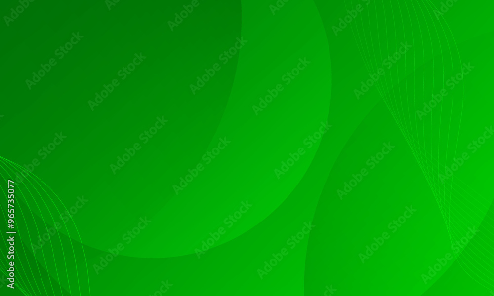 Poster Green abstract background. Vector illustration