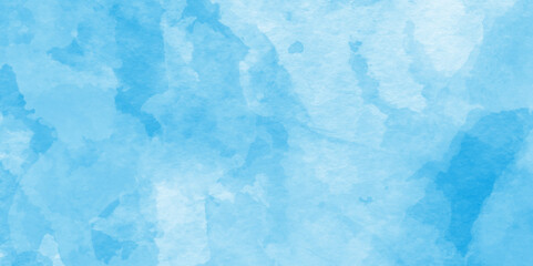 blue watercolor splash background with watercolor stains, soft color gradient Blue watercolor clouds on white background,  Aquarelle texture of painted sky blue watercolor, Hand painted blue paper.