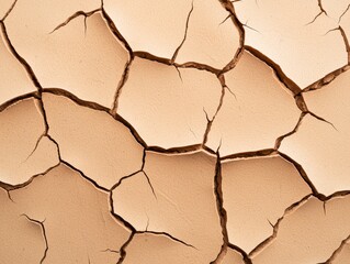 close up dry cracked earth texture background for climate change and environmental awareness