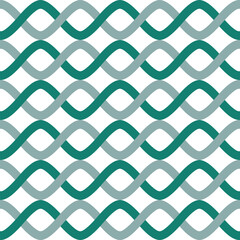 seamless pattern with waves