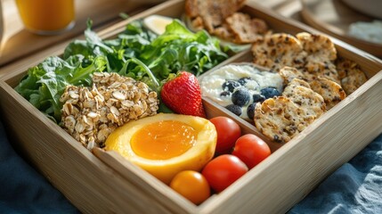 Breakfast box promotes healthy eating, Healthy food, Breakfast box