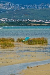 view of the sea from the beach