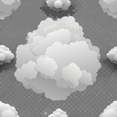 abstract background with clouds
