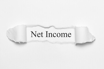net income	