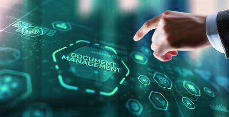 DMS Document Management System in addition to digitization and process automation to efficiently manage files