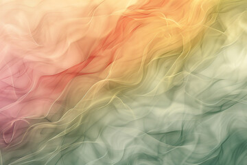 Obraz premium Abstract nature-inspired textures in soft yellow and green hues.