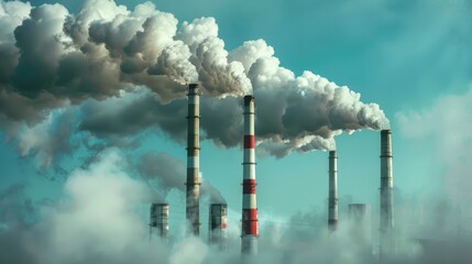 Smoke produced during the combustion of fossil fuels contributes to global air pollution and climate change
