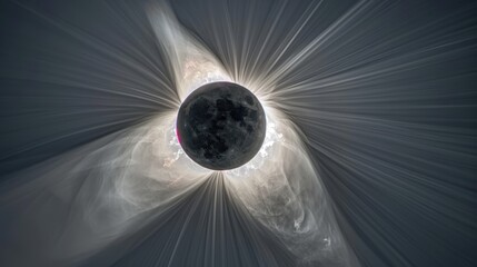 Solar eclipses occur when the moon passes between the Earth and the sun, temporarily blocking sunlight