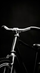 Bicycle vehicle wheel black.