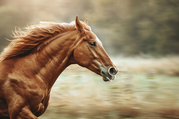 Obraz premium Generative AI photo image of person who ride horse, equestrian professional sport profession