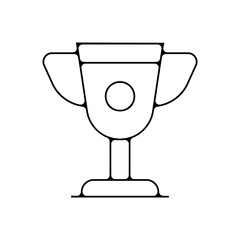 picto icones premier coupe trophee podium premiere place medaille honneur recompense vainqueur prix or fin