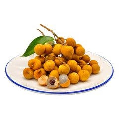 longan on transparent background