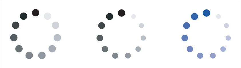 simple loading icon vector illustration