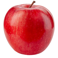 Apple isolated png. Red apple on transparent background. PNG format. Red apple with no background....
