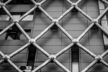 metal grid texture