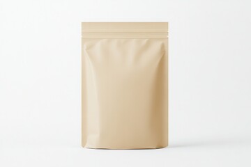 Blank Luxury Brown Craft Cardboard Paper Bag For Branding.