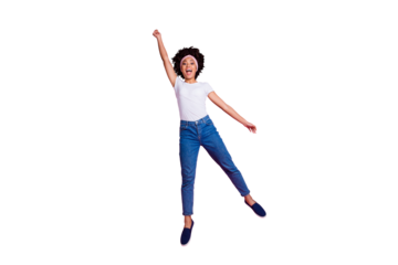 Full length body size view portrait of nice attractive lovely slender thin cheerful optimistic wavy-haired girl band scarf having fun holding in hand invisible parasol isolated over pink  background
