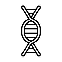 Dna line icon