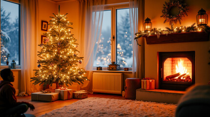 Warm Christmas Wishes  Bring Peace and Joy to Your Holiday Season