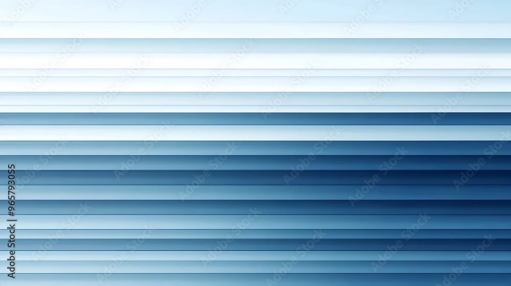 Poster serene horizontal lines with gradient fills for minimalist digital artwork