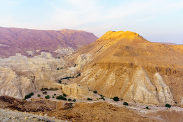 Zohar valley landscape, Judaean Desert