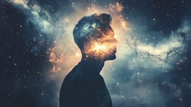 Illustration of a parallel universe. Parallel Universe. Illustration