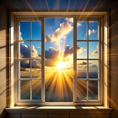 window and sky