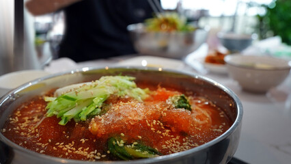 Korean food,Korean Summer Cuisine - Refreshing Noodles,