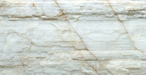 White marble surface background. Luxury and natural empty backdrop. Bright marble with veins