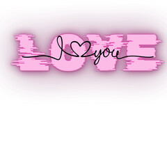 pink ribbon with hearts © betania