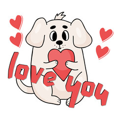 dog with heart © betania