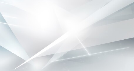 A sleek, modern abstract background featuring light gradients and geometric shapes, ideal for digital design purposes.