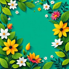 Obraz premium blue flower background, vintage flower background, red flower background, white flower background, spring flower background