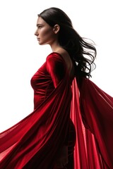 Naklejka premium Superhero woman photo photography.