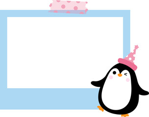 Penguin frame