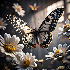 butterfly on flower