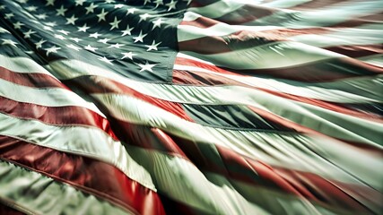 American flag background. American Independence day background