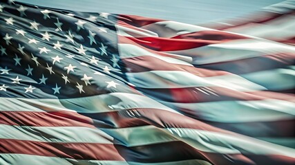 American flag background. American Independence day background