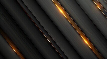 Obraz premium A sleek, modern background featuring diagonal lines with a blend of dark tones and warm highlights, ideal for digital design.