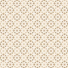 seamless abstract geometric pattern with flowers modern beige background design print