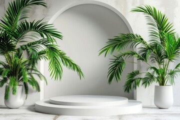 Obraz premium Architecture plant green tree.