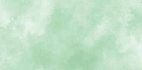 brush painted green nature watercolor on paper with smoke or clouds texture, Pastel green background with watercolor paint and grunge effect, grainy abstract Light green pastel concrete texture.